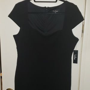 NWT Black Lulu's cocktail dress XL